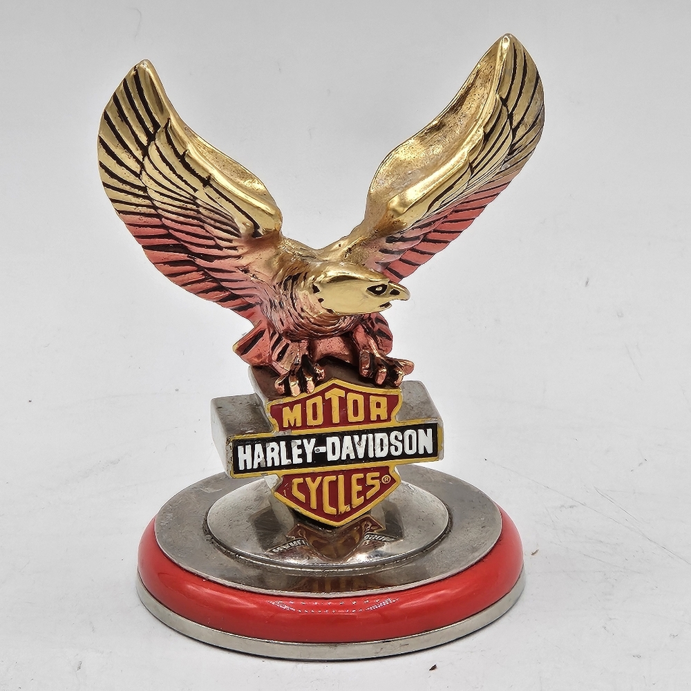 Franklin Mint 1996 Harley Davidson statue